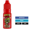 E-liquide Myrtille Glacée Monster Puff sel de nicotine 10 ml