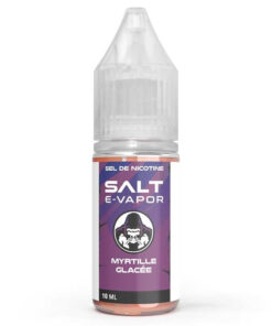 E-liquide Myrtille Glacée Le French Liquide sel de nicotine 10 ml