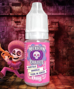 E-liquide Myrtille Groseille Fleur de Sureau Mexican Cartel 10 ml