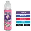 E-liquide Myrtille Groseille Fleur de Sureau Mexican Cartel 50 ml