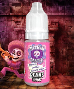 E-liquide Myrtille Groseille Fleur de Sureau Mexican Cartel sel de nicotine 10 ml