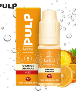 E-liquide Orange Ananas Pulp sel de nicotine 10 ml