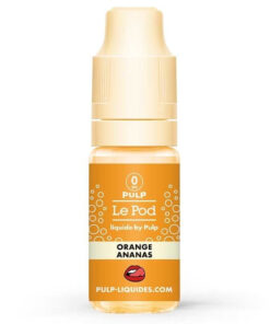 E-liquide Orange Ananas Pulp sel de nicotine 10 ml