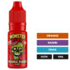 E-liquide Orange Raisin Glacé Monster Puff sel de nicotine 10 ml