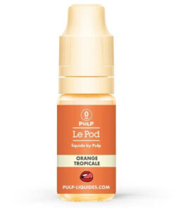 E-liquide Orange Tropicale Pulp sel de nicotine 10 ml