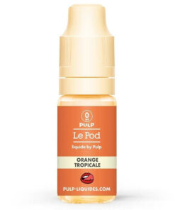 E-liquide Orange Tropicale Pulp sel de nicotine 10 ml