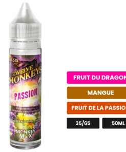 E-liquide Passion 12 Monkeys 50 ml