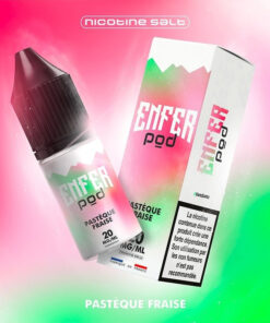 E-liquide Pastèque Fraise Vape 47 sel de nicotine 10 ml