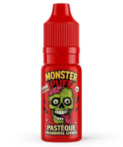 E-liquide Pastèque Framboise Givrée Monster Puff sel de nicotine 10 ml