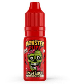 E-liquide Pastèque Framboise Givrée Monster Puff sel de nicotine 10 ml
