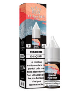 E-liquide Peach Ice Al Fakher sel de nicotine 10 ml