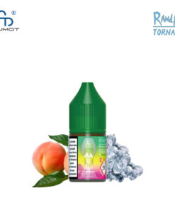 E-liquide Peach Ice Tornado by RandM sel de nicotine 10 ml