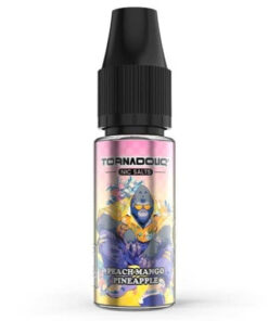 E-liquide Peach Mango Pineapple Tornadoliq sel de nicotine 10 ml