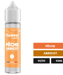 E-liquide Pêche Abricot Flawoor 50 ml