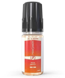 E-liquide Pêche Abricot Le French Liquide sel de nicotine 10 ml