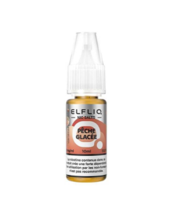 E-liquide Pêche Glacée Elfliq sel de nicotine 10 ml
