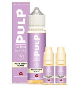 E-liquide Pêche Melon Glacés Pulp 60 ml