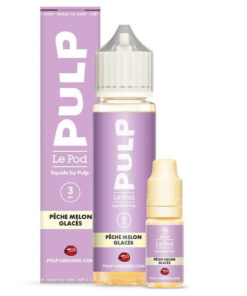 E-liquide Pêche Melon Glacés Pulp 60 ml