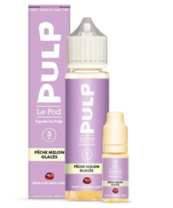 E-liquide Pêche Melon Glacés Pulp 60 ml