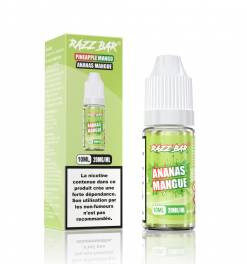 E-liquide Pineapple Mango Razz Bar sel de nicotine 10 ml