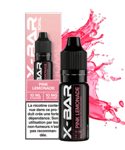 E-liquide Pink Lemonade X-Bar sel de nicotine 10 ml