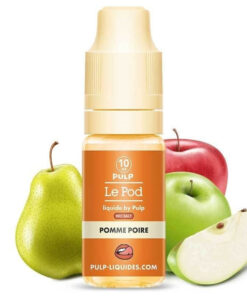 E-liquide Pomme Poire Pulp sel de nicotine 10 ml