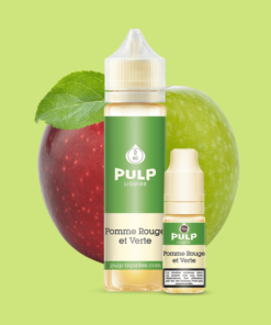 E-liquide Pomme Rouge et Verte Pulp 60 ml