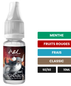 E-liquide Ragnarok A&L sel de nicotine 10 ml
