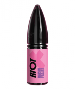 E-liquide Raisin Fraise RIOT sel de nicotine 10 ml