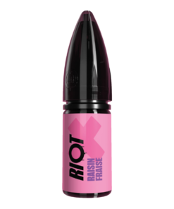 E-liquide Raisin Fraise RIOT sel de nicotine 10 ml