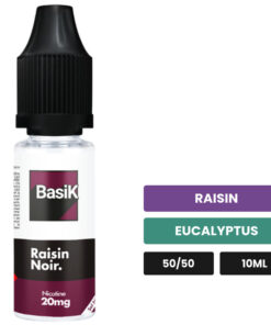 E-liquide Raisin Noir Cloud Vapor sel de nicotine 10 ml