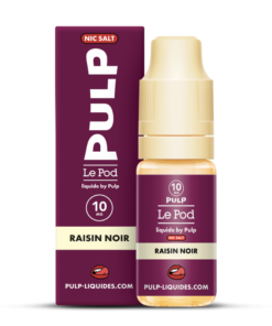 E-liquide Raisin Noir Pulp sel de nicotine 10 ml