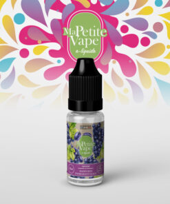 E-liquide Raisin Red Energisant Glacé Ma Petite Vape sel de nicotine 10 ml