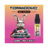 E-liquide Raspberry Watermelon Ice Tornadoliq sel de nicotine 10 ml