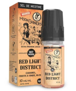 E-liquide Red Light District Le French Liquide sel de nicotine 10 ml