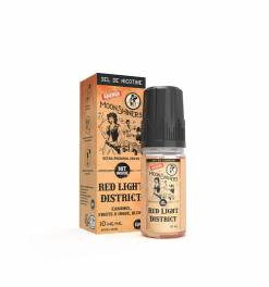 E-liquide Red Light District Le French Liquide sel de nicotine 10 ml