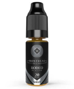 E-liquide Rodeo Platine Montreal Original sel de nicotine 10 ml