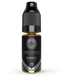 E-liquide Rodeo Platine Montreal Original sel de nicotine 10 ml