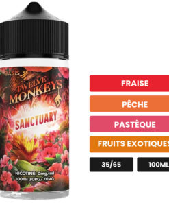 E-liquide Sanctuary 12 Monkeys 100 ml