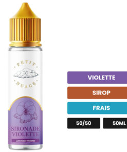 E-liquide Sironade Violette Petit Nuage 50 ml