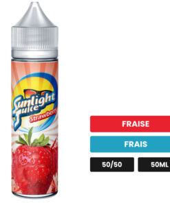 E-liquide Strawberry Sunlight Juice 50 ml