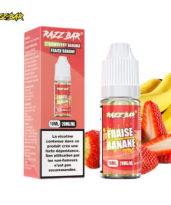 E-liquide Strawberry Kiwi Razz Bar sel de nicotine 10 ml