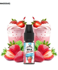 E-liquide Strawberry Milkshake Tornadoliq sel de nicotine 10 ml
