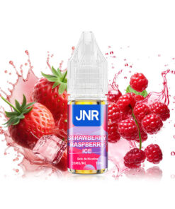 E-liquide Strawberry Raspberry Ice JNR sel de nicotine 10 ml