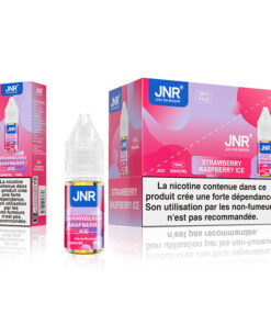E-liquide Strawberry Raspberry Ice JNR sel de nicotine 10 ml