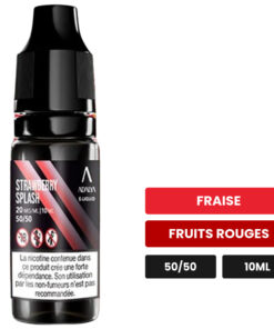 E-liquide Strawberry Splash Adalya sel de nicotine 10 ml