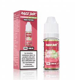 E-liquide Strawberry Watermelon Razz Bar sel de nicotine 10 ml