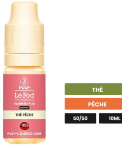 E-liquide Thé Pêche Pulp 10 ml