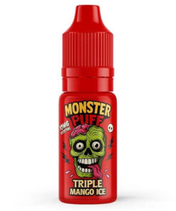 E-liquide Triple Mango Ice Monster Puff sel de nicotine 10 ml