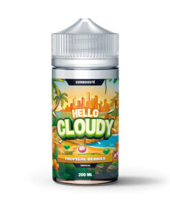 E-liquide Tropical Berries Hello Cloudy 200 ml